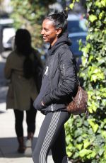 JASMINE TOOKES at Ovy Restaurant in West Hollywood 02/26/2018