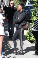 JASMINE TOOKES at Ovy Restaurant in West Hollywood 02/26/2018