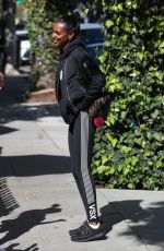 JASMINE TOOKES at Ovy Restaurant in West Hollywood 02/26/2018