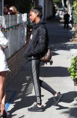 JASMINE TOOKES at Ovy Restaurant in West Hollywood 02/26/2018