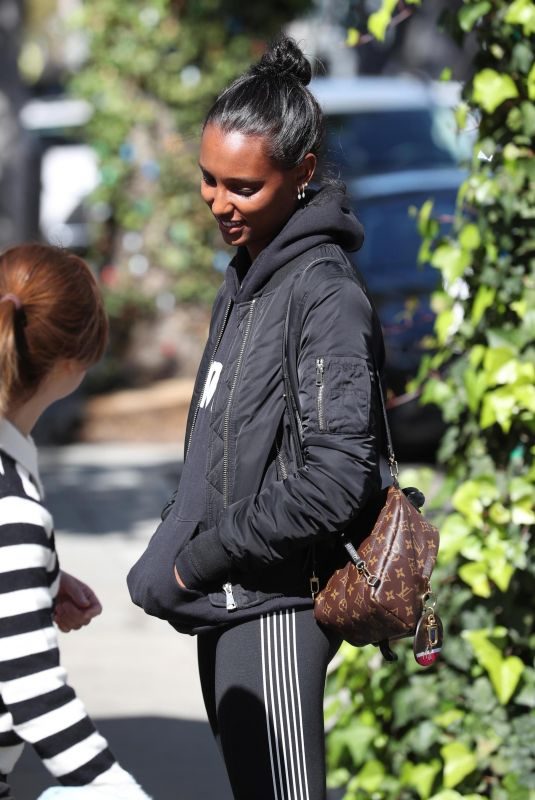 JASMINE TOOKES at Ovy Restaurant in West Hollywood 02/26/2018