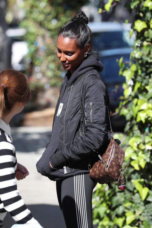 JASMINE TOOKES at Ovy Restaurant in West Hollywood 02/26/2018