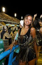 JASMINE TOOKES at Sambadrome Carnaval in Rio De Janeiro 02/12/2018