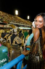 JASMINE TOOKES at Sambadrome Carnaval in Rio De Janeiro 02/12/2018