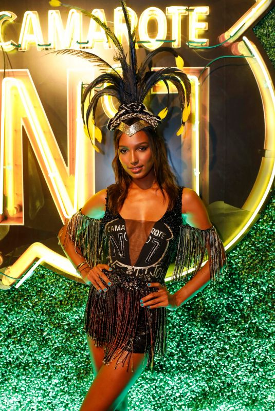 JASMINE TOOKES at Sambadrome Carnaval in Rio De Janeiro 02/12/2018