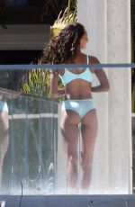 JASMINE TOOKES, ROMEE STRIJD and TAYLOR HILL on the Set of a Photoshoot in Miami 02/16/2018