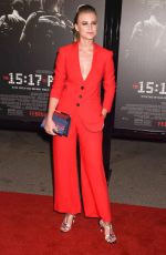 JEANNE GOURSAUD at The 15:17 to Paris Premiere in Los Angeles 02/05/2018