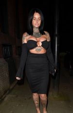 JEMMA LUCY Night Out in Manchester 02/21/2018
