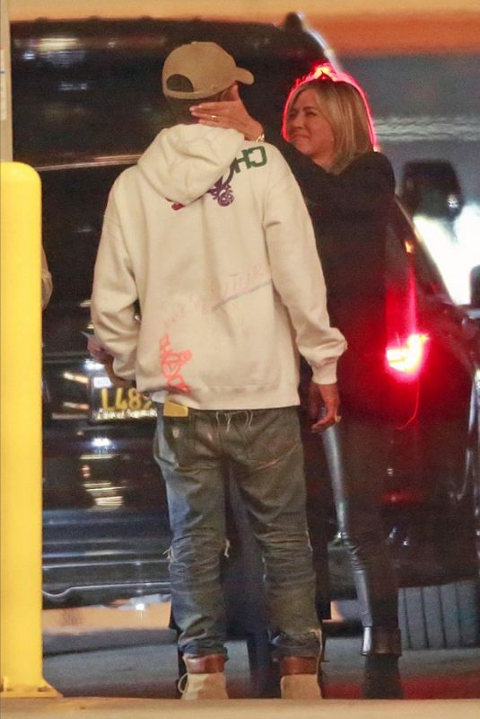 JENNIFER ANISTON and Pharrell Williams at Ellen Degeneres Birthday Party in Los Angeles 02/12/2018