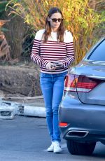 JENNIFER GARNER Out in Santa Monica 02/02/2018