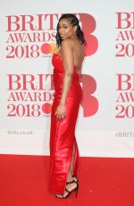 JENNIFER HUDSON at Brit Awards 2018 in London 02/21/2018
