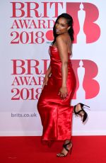 JENNIFER HUDSON at Brit Awards 2018 in London 02/21/2018