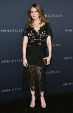 JENNIFER JASON LEIGH at Annihilation Premiere in Los Angeles 02/13/2018