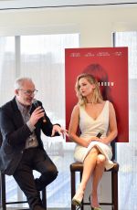 JENNIFER LAWRENCE at Red Sparrow Luncheon at Cafe Milano in Washington 02/16/2018