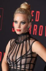 JENNIFER LAWRENCE at Red Sparrow Premiere in New York 02/26/2018