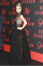 JENNIFER LAWRENCE at Red Sparrow Premiere in New York 02/26/2018