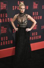JENNIFER LAWRENCE at Red Sparrow Premiere in New York 02/26/2018