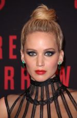 JENNIFER LAWRENCE at Red Sparrow Premiere in New York 02/26/2018
