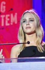 JENNIFER LAWRENCE at Unrigged Live! at 2018 Unrig the System Summit in New Orleans 02/03/2018