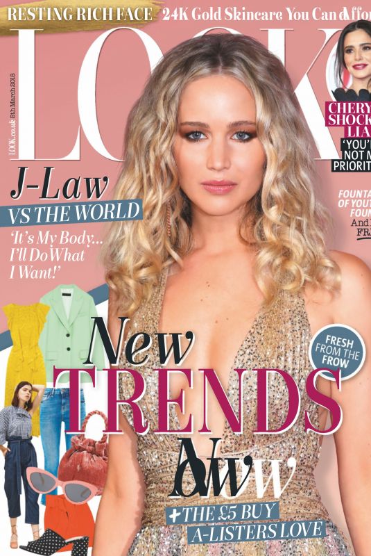 JENNIFER LAWRENCE in Look Magazine, UK March 2018