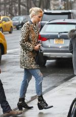 JENNIFER LAWRENCE in Ripped Jeans Out in New York 02/23/2018