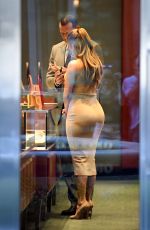 JENNIFER LOPEZ and Alex Rodriguez Shopping for Jewelry in Miami 02/14/2018