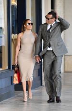 JENNIFER LOPEZ and Alex Rodriguez Shopping for Jewelry in Miami 02/14/2018