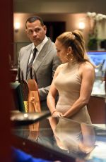 JENNIFER LOPEZ and Alex Rodriguez Shopping for Jewelry in Miami 02/14/2018