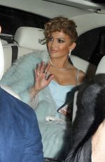 JENNIFER LOPEZ Arrives at a Guess Event in Los Angeles 01/31/2018