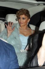JENNIFER LOPEZ Arrives at a Guess Event in Los Angeles 01/31/2018