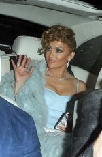 JENNIFER LOPEZ Arrives at a Guess Event in Los Angeles 01/31/2018