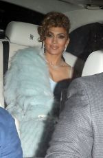 JENNIFER LOPEZ Arrives at a Guess Event in Los Angeles 01/31/2018