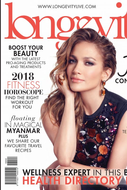 JENNIFER LOPEZ in Longevity Magazine, February 2018
