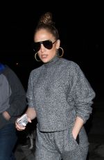 JENNIFER LOPEZ Out for Dinner at Craig