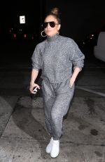 JENNIFER LOPEZ Out for Dinner at Craig