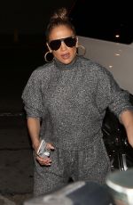 JENNIFER LOPEZ Out for Dinner at Craig