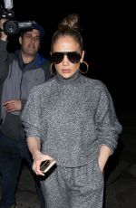 JENNIFER LOPEZ Out for Dinner at Craig