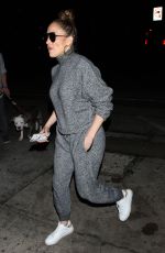 JENNIFER LOPEZ Out for Dinner at Craig