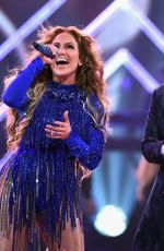 JENNIFER LOPEZ Performs at Direct TV Now Super Saturday Night in Minneapolis 02/03/2018