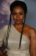 JERRIKA HINTON at Here and Now Premiere in Los Angeles 02/05/2018