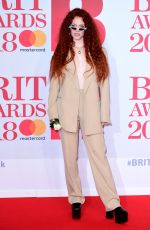 JESS GLYNNE at Brit Awards 2018 in London 02/21/2018