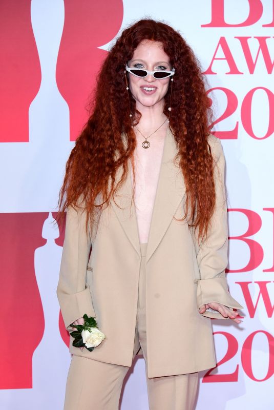 JESS GLYNNE at Brit Awards 2018 in London 02/21/2018