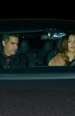 JESSICA ALBA and Cash Warren Out for Dinner in Santa Monica 02/14/2018