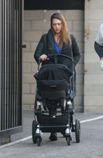 JESSICA ALBA Heading to a Gym in West Hollywood 02/22/2018