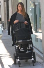 JESSICA ALBA Heading to a Gym in West Hollywood 02/22/2018