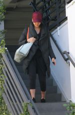 JESSICA ALBA Heading to a Gym in West Hollywood 02/24/2018