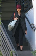 JESSICA ALBA Heading to a Gym in West Hollywood 02/24/2018