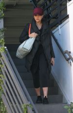 JESSICA ALBA Heading to a Gym in West Hollywood 02/24/2018