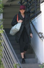 JESSICA ALBA Heading to a Gym in West Hollywood 02/24/2018