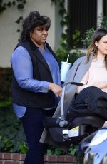 JESSICA ALBA Leaves a Friends House in Los Angeles 02/20/2018